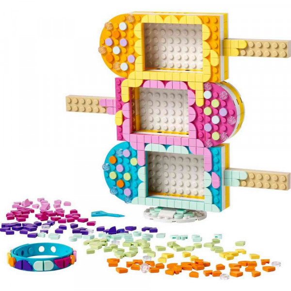 LEGO DOTS ICE CREAM PICTURE FRAMES & BRACELET 