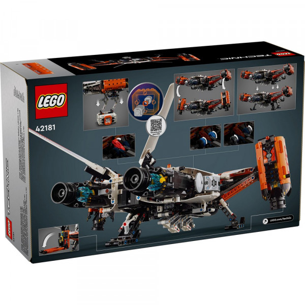 LEGO TECHNIC VTOL HEAVY CARGO SPACESHIP LT81 