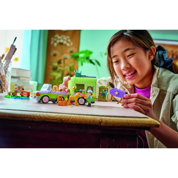 LEGO FRIENDS HORSE  AND  BABY FOAL TRAILER 