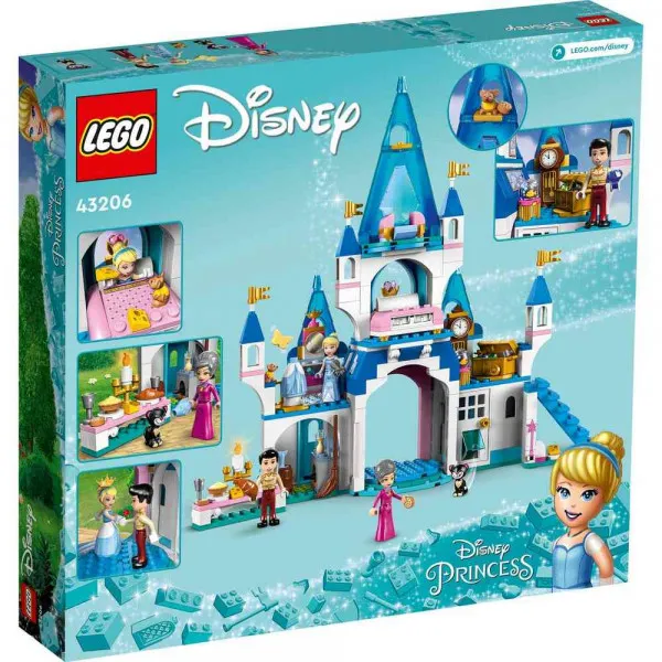 LEGO DISNEY PRINCESS CINDERELLA AND PRINCE CHARMINGS CASTLE 