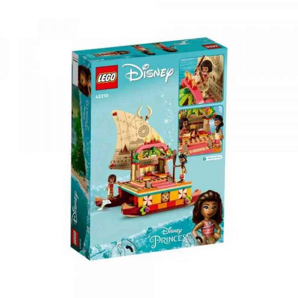 LEGO DISNEY PRINCESS MOANAS WAYFINDING BOAT 