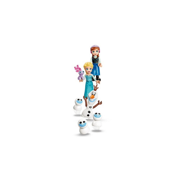 LEGO DISNEY PRINCESS ELZAS ICE CASTLE  AND  SNOW RIDE 