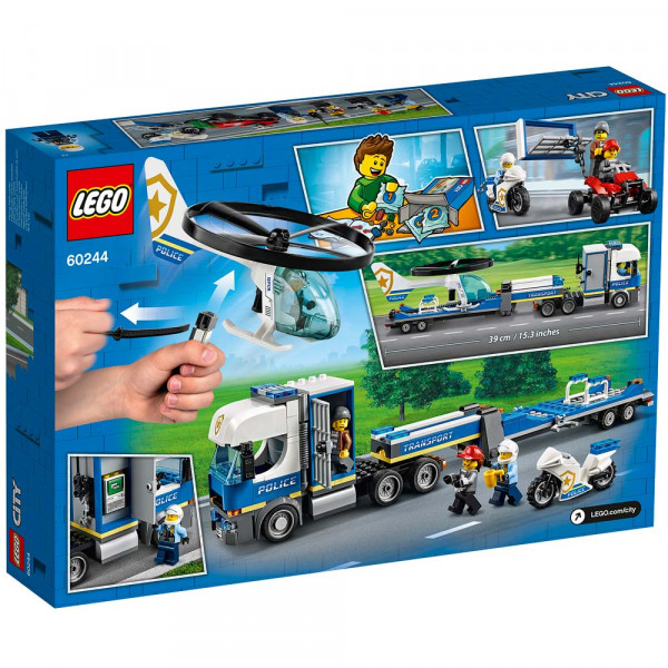 LEGO CITY POLICE HELICOPTER TRANSPORT 