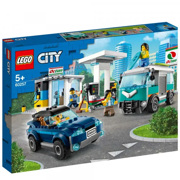 LEGO CITY TURBO WHEELS SERVICE STATION 
