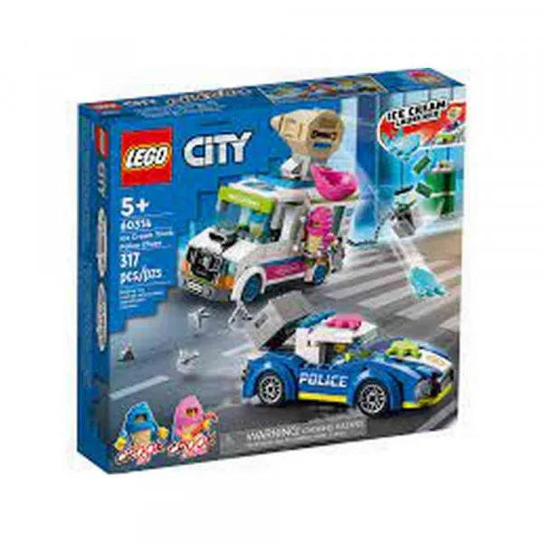 LEGO CITY ICE CREAM TRUCK POLICE CHASE 