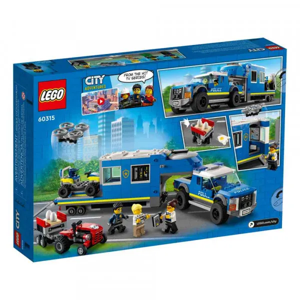 LEGO CITY POLICE MOBILE COMMAND TRUCK 