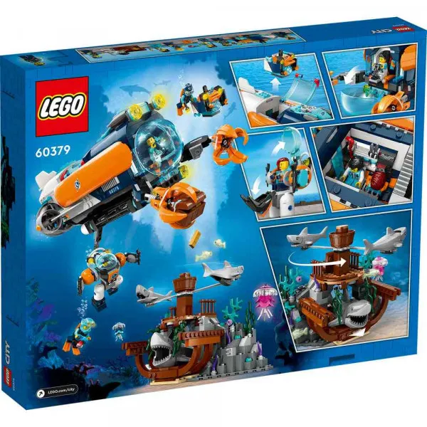 LEGO CITY EXPLORATION DEEP-SEA EXPLORER SUBMARINE 