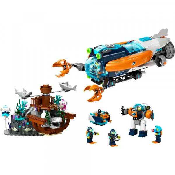 LEGO CITY EXPLORATION DEEP-SEA EXPLORER SUBMARINE 