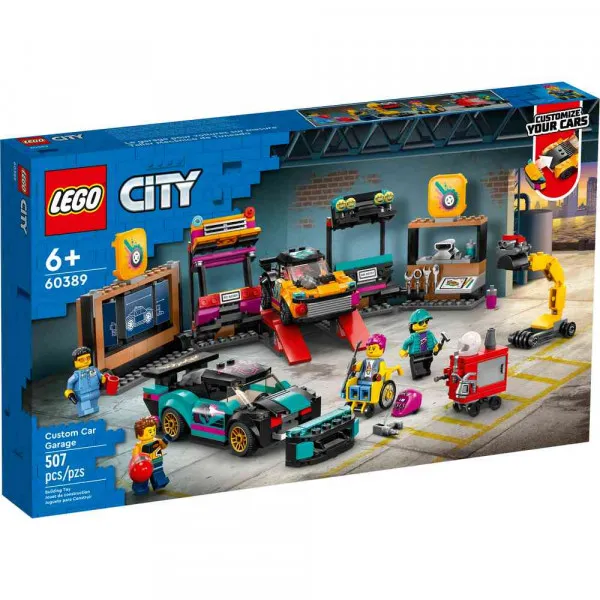 LEGO CITY CUSTOM CAR GARAGE 