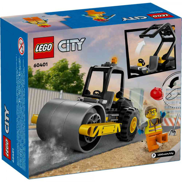 LEGO CITY GREAT VEHICLES CONSTRUCTION STEAMROLLER 