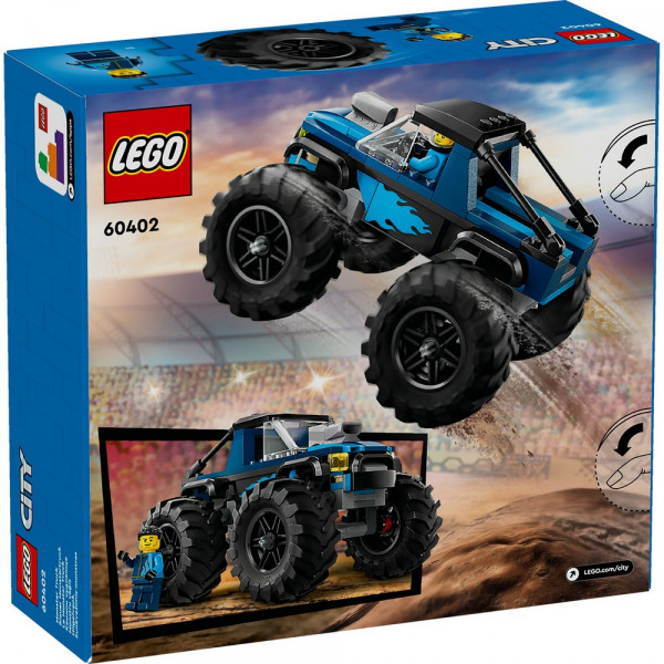 LEGO CITY GREAT VEHICLES BLUE MONSTER TRUCK 