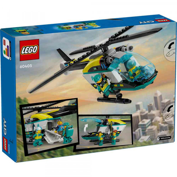 LEGO CITY GREAT VEHICLES EMERGENCY RESCUE HELICOPTER 