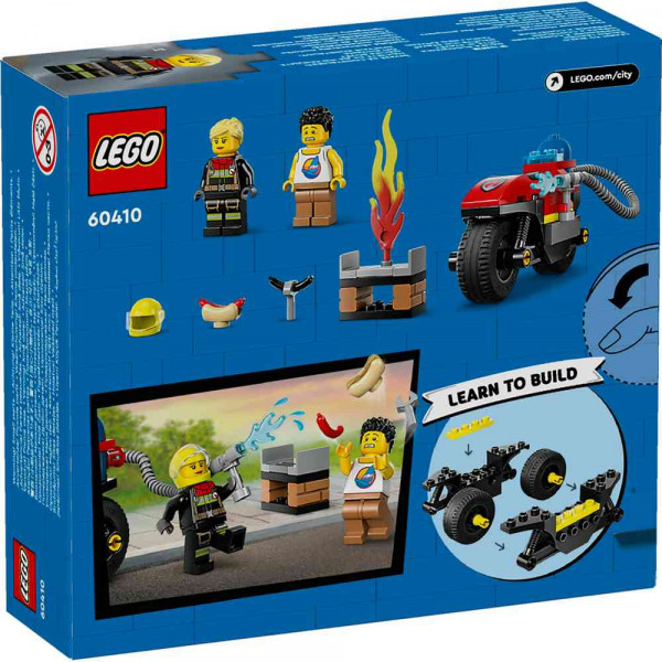LEGO CITY FIRE FIRE RESCUE MOTORCYCLE 