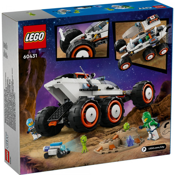 LEGO CITY SPACE SPACE EXPLORER ROVER AND ALIEN LIFE 