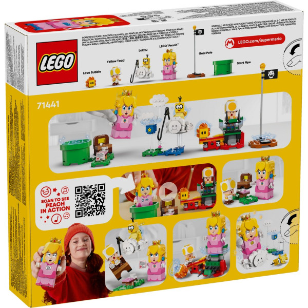 LEGO SUPER MARIO ADVENTURES WITH INTERACTIVE LEGOPEACH 