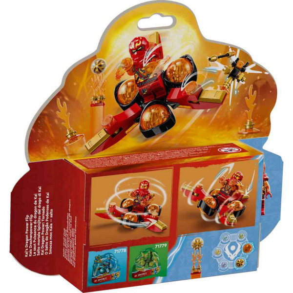 LEGO NINJAGO KAIS DRAGON POWER SPINJITZY 