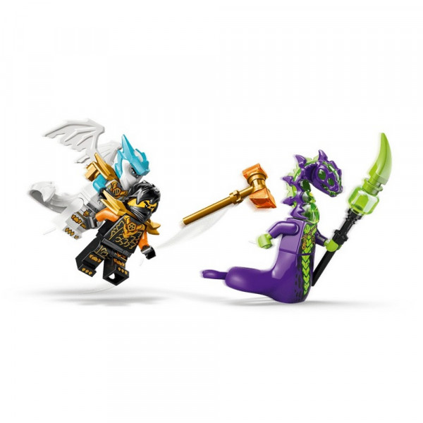 LEGO NINJAGO COLES MISSION MECH  AND  DRAGON 