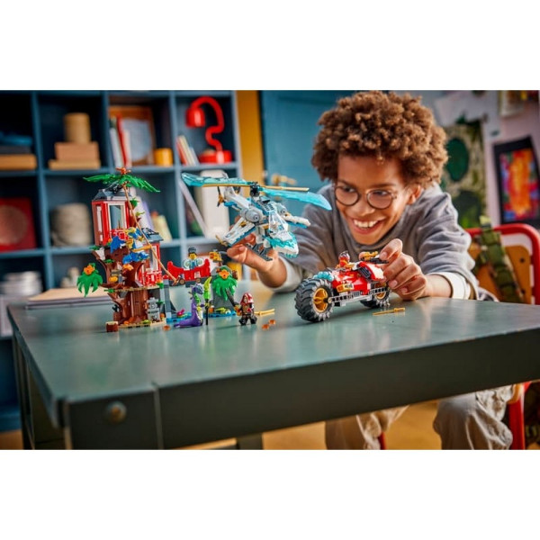 LEGO NINJAGO NINJA VEHICLE TREE HOUSE BATTLE 