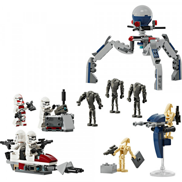 LEGO STAR WARS TM CLONE TROOPER AND BATTLE DROID 