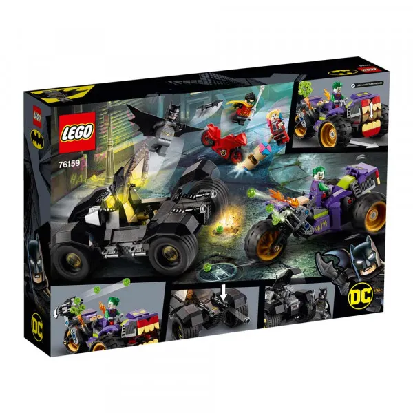 LEGO DC BATMAN JOKERS TRIKE CHASE 