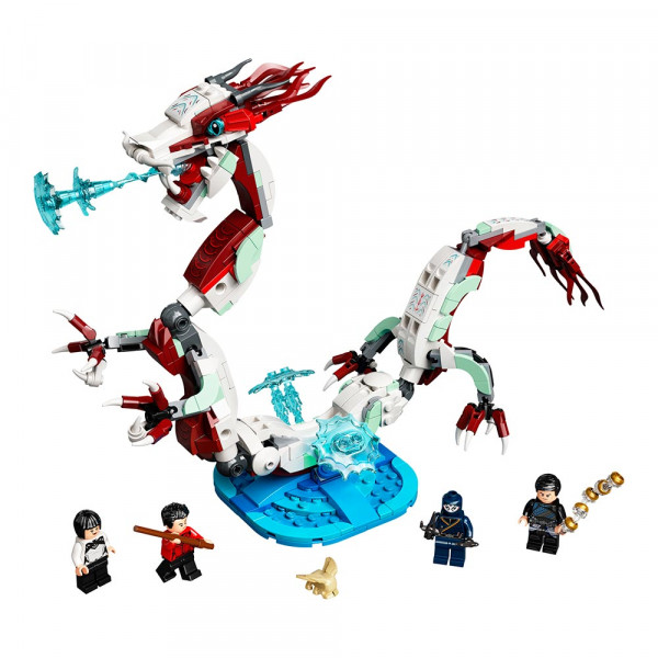 LEGO SUPER HERO BATTLE AT THE ANCIENT VILLAGE 
