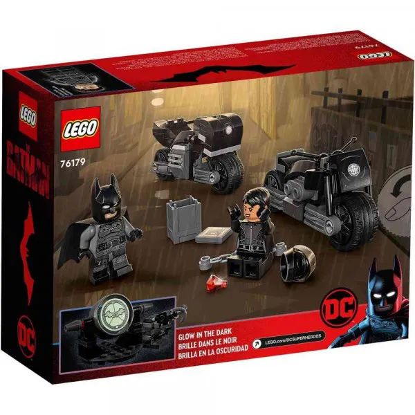 LEGO SUPER HEROES BATMAN & SELINA KYLE MOTORCYCLE PURSUIT 