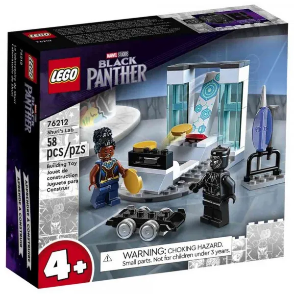 LEGO BLACK PANTER SHURIS LAB 
