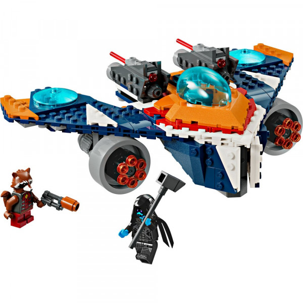 LEGO SUPER HEROES MARVEL ROCKETS WARBIRD VS RONAN 