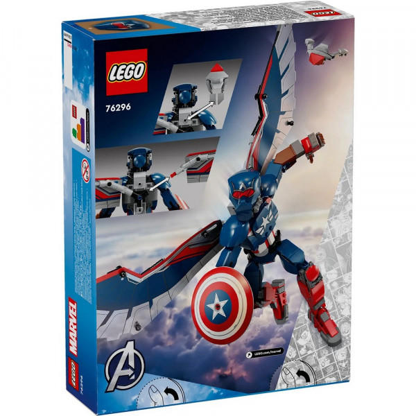 LEGO SUPER HEROES MARVEL CAPTAIN AMERICA CONSTRUCTION FIGURE 