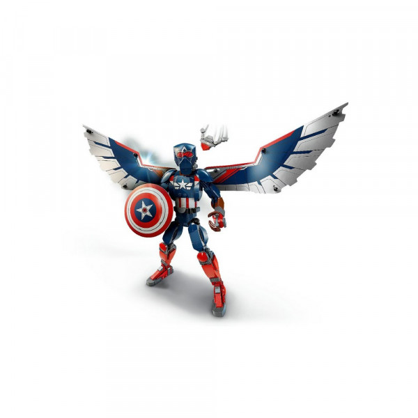 LEGO SUPER HEROES MARVEL CAPTAIN AMERICA CONSTRUCTION FIGURE 