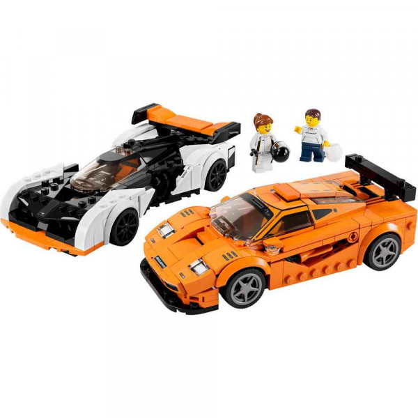 LEGO SPEED CHAMPIONS MCLAREN SOLUS GT AND MCLAREN F1 LM 