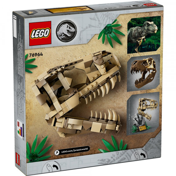 LEGO JURASSIC WORLD DINOSAUR FOSSILS T REX SKULL 