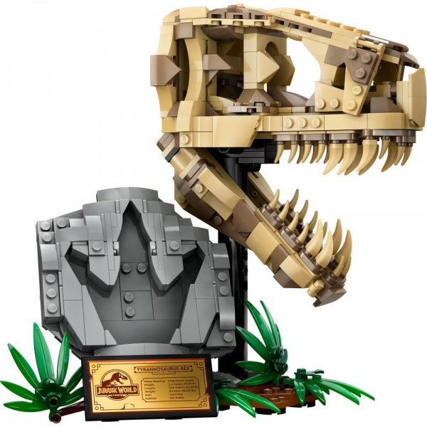 LEGO JURASSIC WORLD DINOSAUR FOSSILS T REX SKULL 