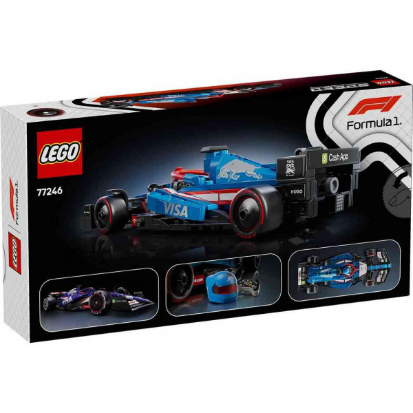 LEGO SPEED CHAMPIONS VISA CASH APP RB VCARB 01 F1 RACE CAR 