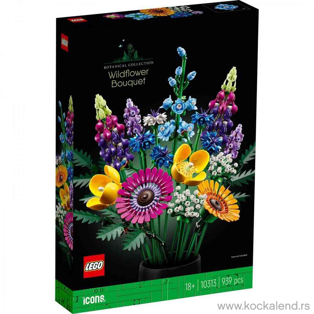 LEGO ICONS WILDFLOWER BOUQUET 