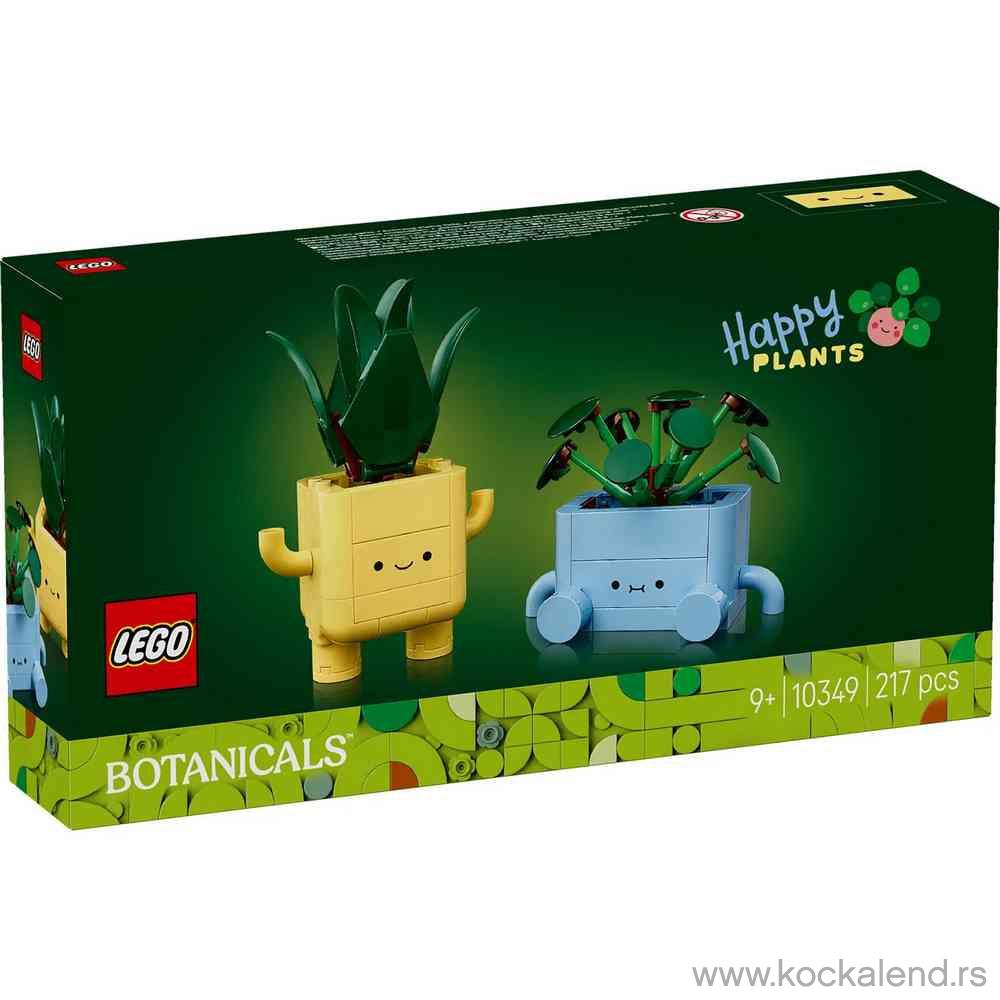 LEGO BOTANICALS HAPPY PLANTS 