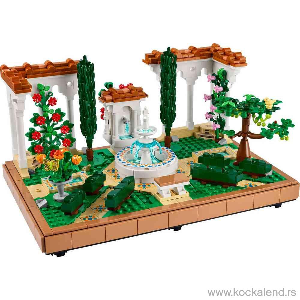 LEGO ICONS FOUNTAIN GARDEN 