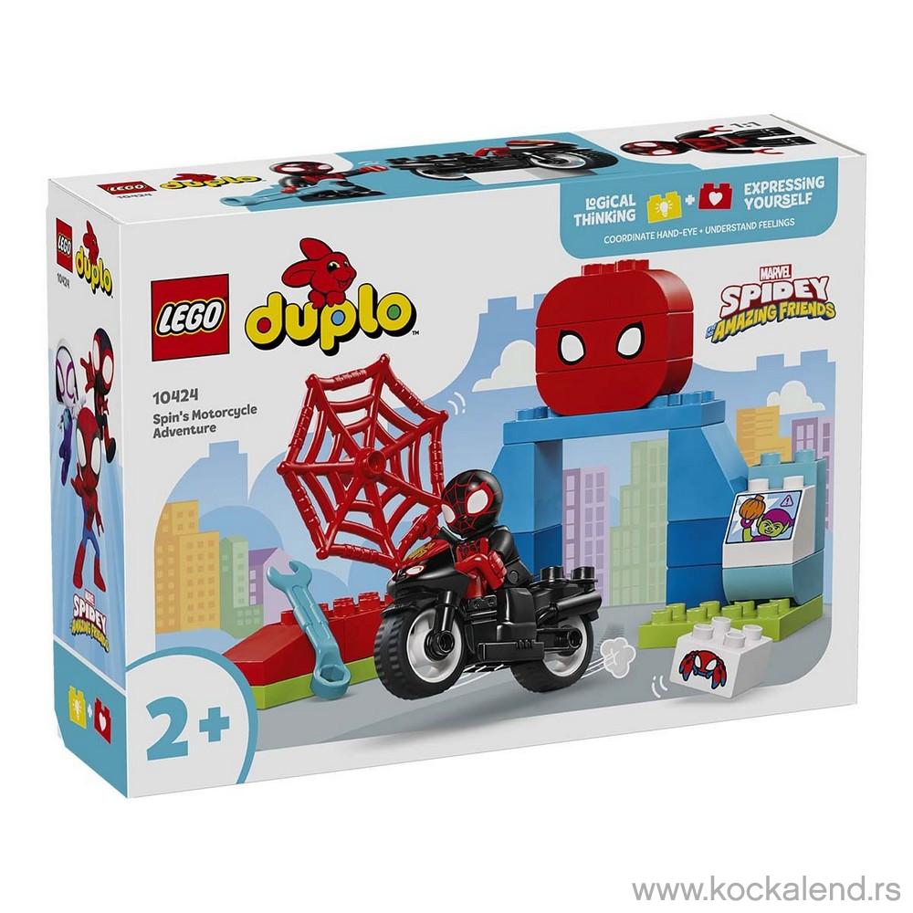 LEGO DUPLO SPINS MOTORCYCLE ADVENTURE 