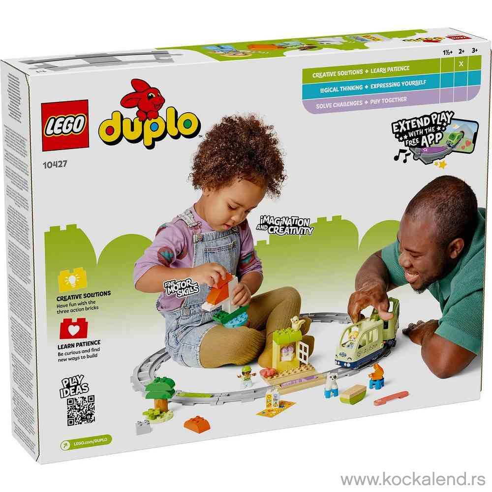 LEGO DUPLO TOWN INTERACTIVE ADVENTURE TRAIN 