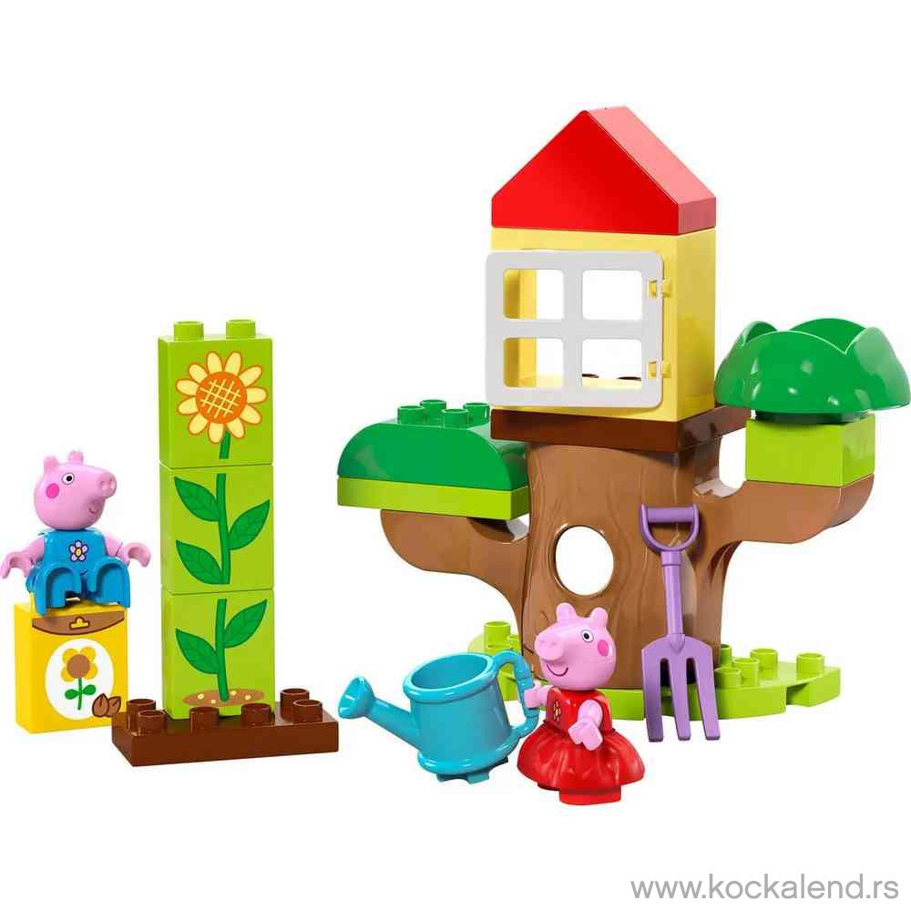 LEGO DUPLO PEPPA PIG GARDEN AND TREE HO 