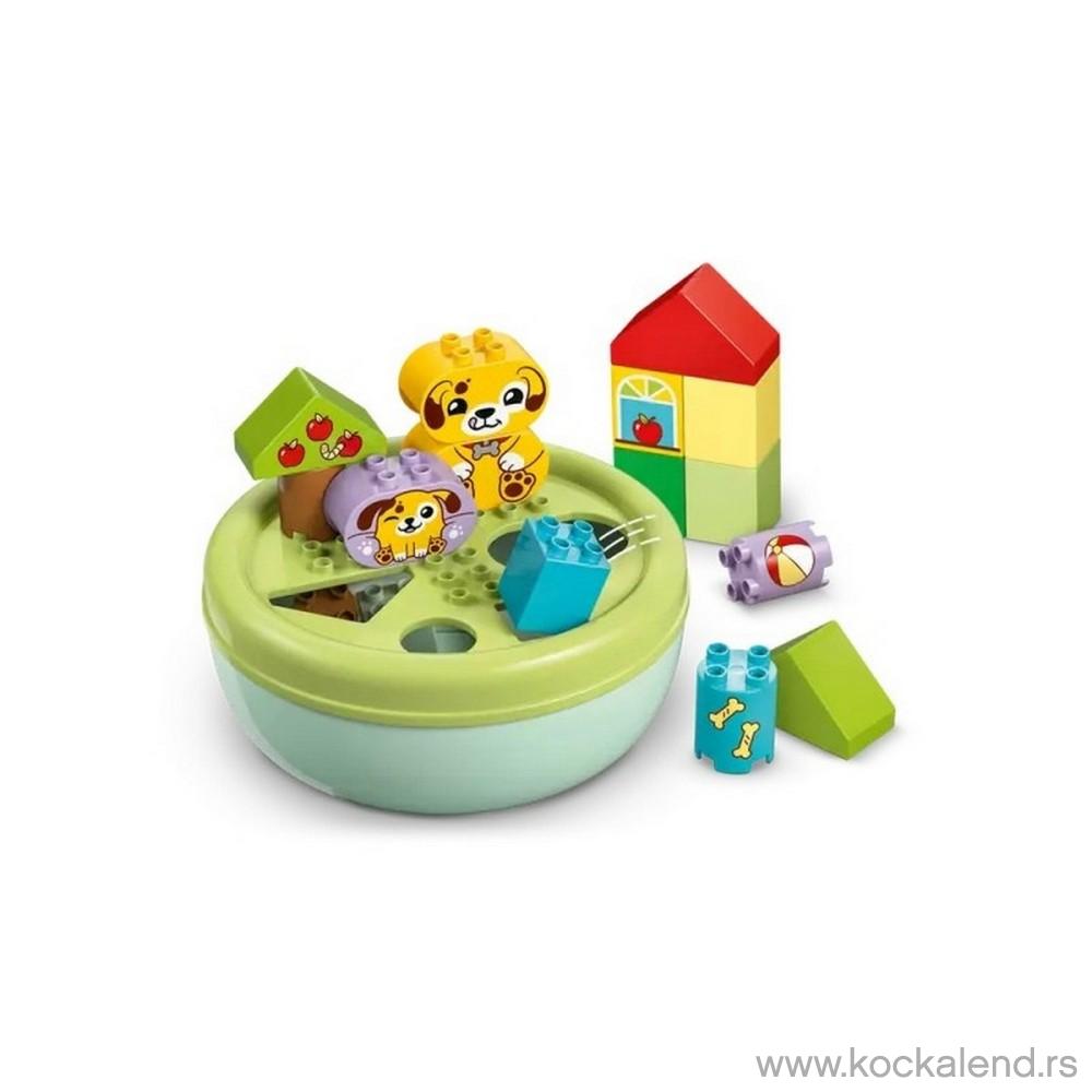 LEGO DUPLO SHAPE SORTER PUPPY HOUSE 