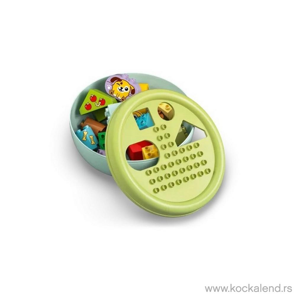 LEGO DUPLO SHAPE SORTER PUPPY HOUSE 