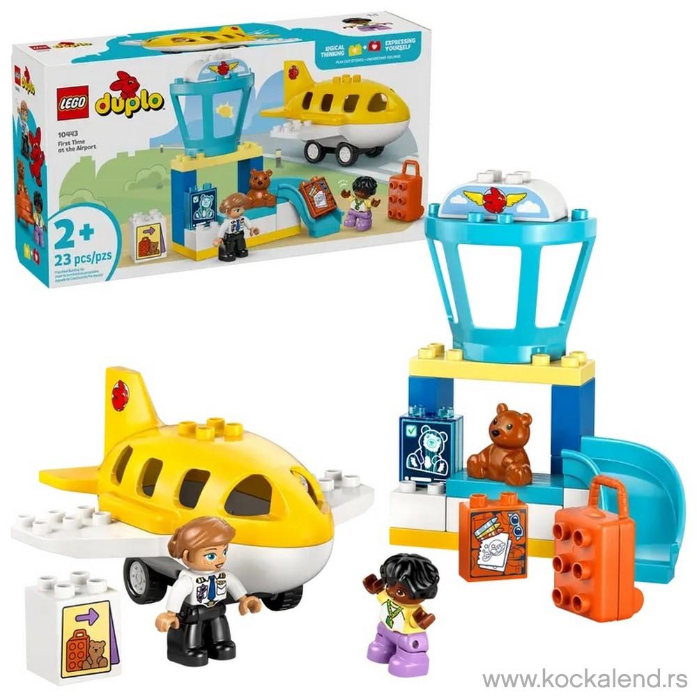 LEGO DUPLO TOWN FIRST TIME AT THE AIRPORT 