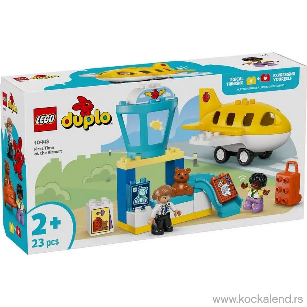 LEGO DUPLO TOWN FIRST TIME AT THE AIRPORT 