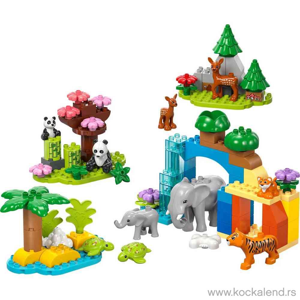 LEGO DUPLO TOWN 3IN1 WILD ANIMAL FAMILIES 