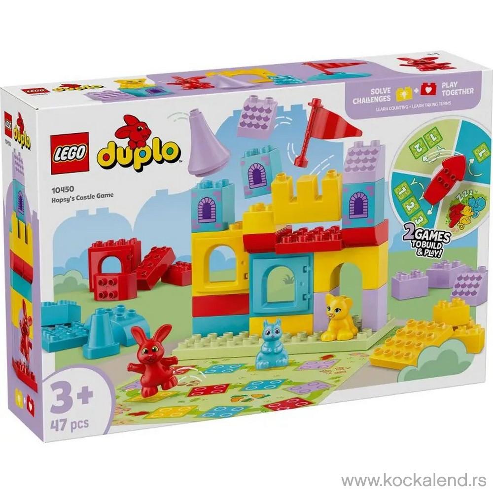 LEGO DUPLO TOWN HOPSYS CASTLE GAME 