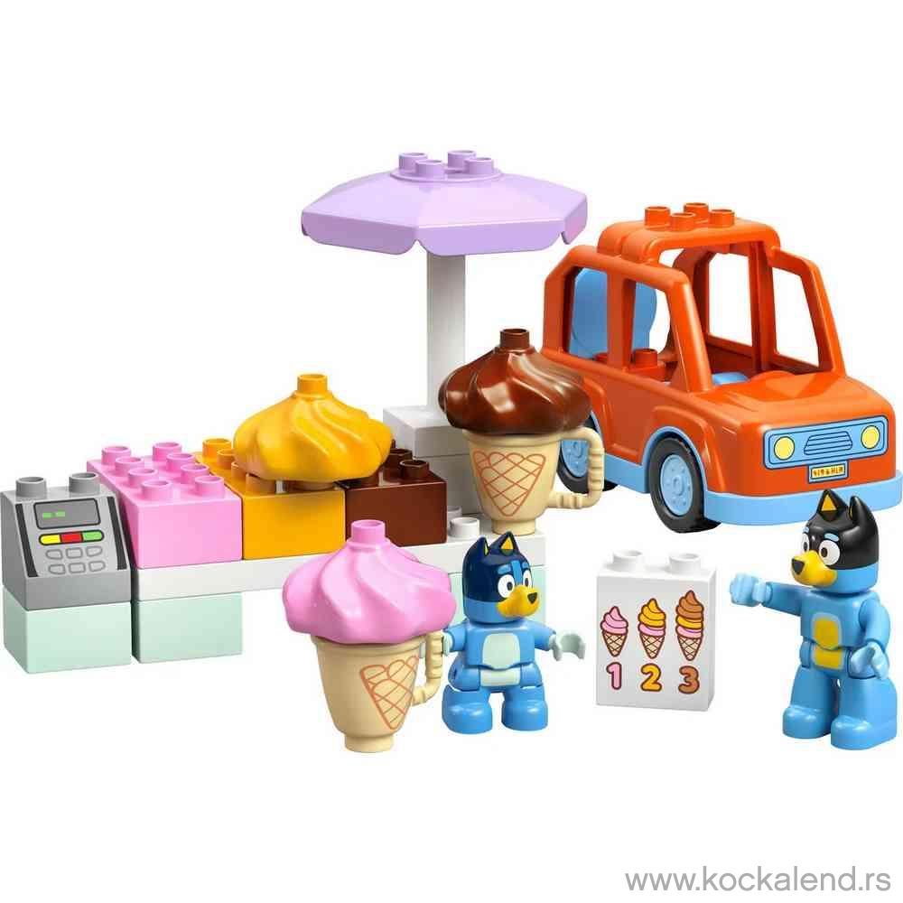 LEGO DUPLO BERRY ICE CREAM TRIP WITH BLUEY 