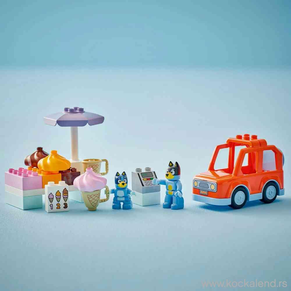 LEGO DUPLO BERRY ICE CREAM TRIP WITH BLUEY 