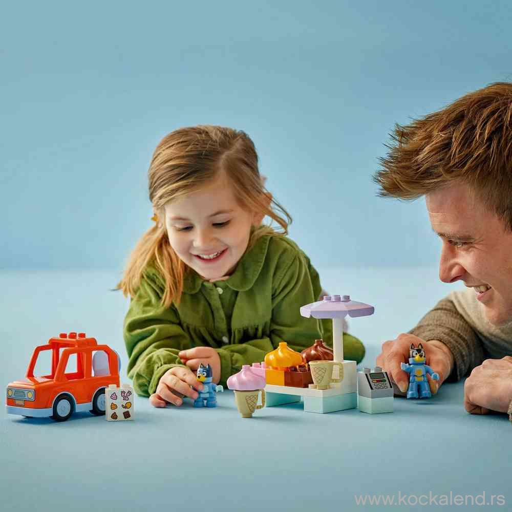 LEGO DUPLO BERRY ICE CREAM TRIP WITH BLUEY 