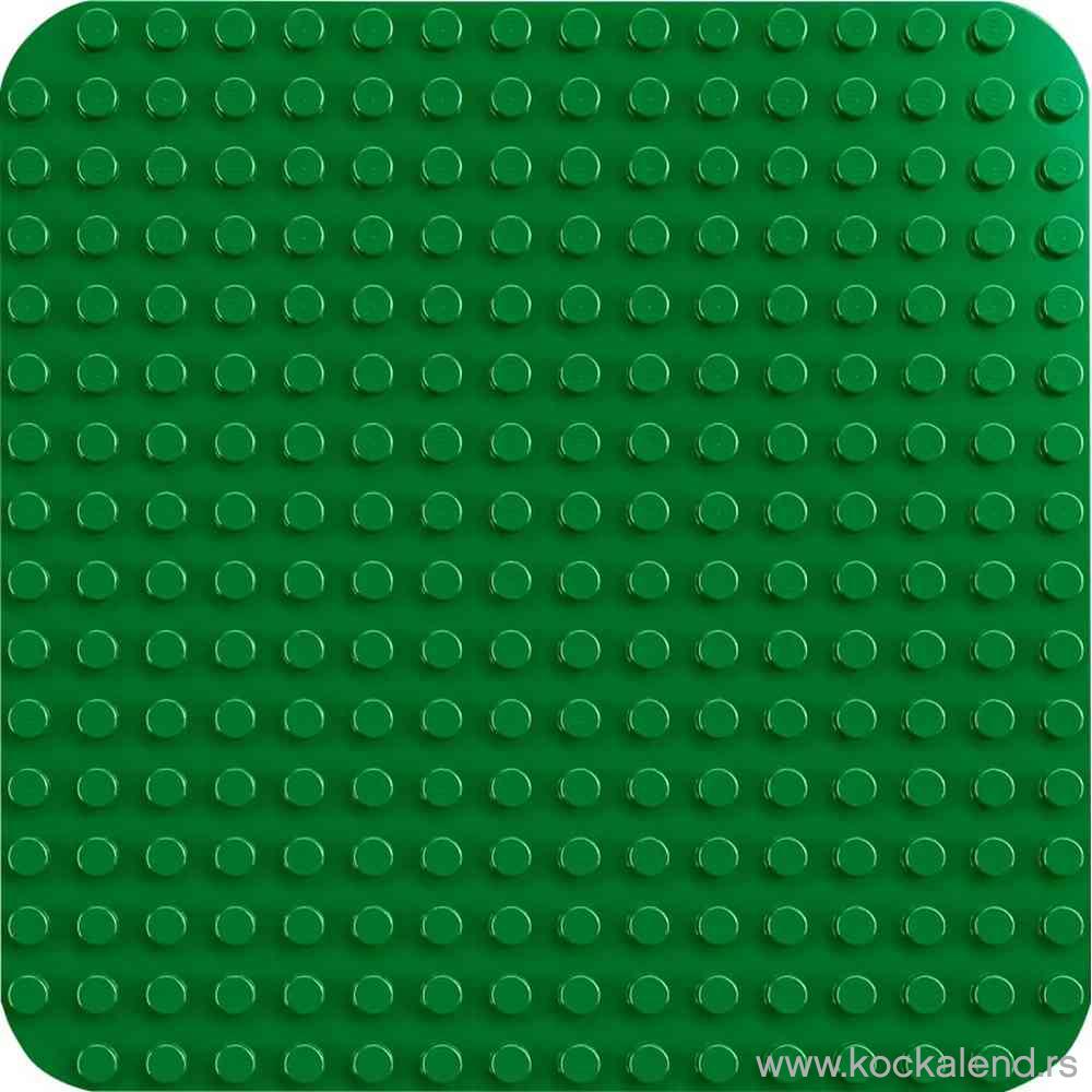 LEGO DUPLO CLASSIC GREEN BUILDING PLATE 